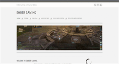 Desktop Screenshot of embergaming.net